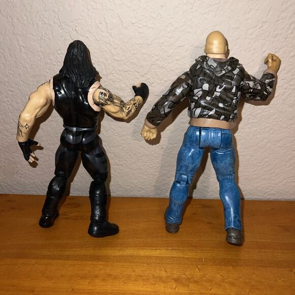 Lot of 13 VINTAGE 1999-2001 Jakks Pacific TITAN TRON LIVE Wrestling Figures WWF - Picture 3 of 13